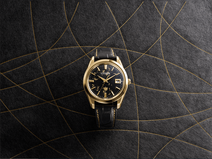 The CITIZEN New limited-edition model combining elegant black